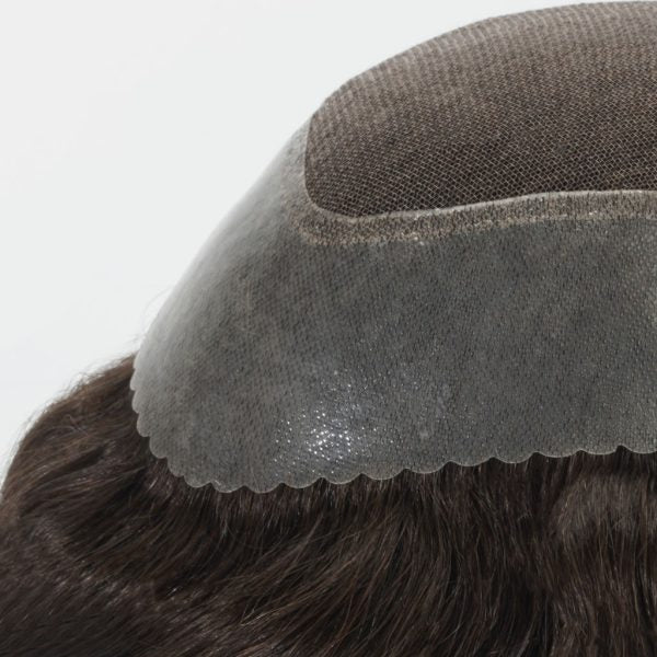 AUSTRALIA-S : Swiss Lace Hair System with PU Perimeter & Scallop Front