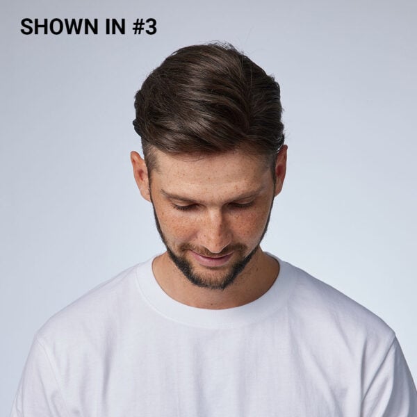 HS1V : V-Loop Men's Hair System 0.06 mm Poly Thin Skin