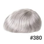 HS25-V : 0.03mm Ultra Thin Skin Men's Hair Systems With V-looped Human Hair
