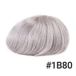 HS25-V : 0.03mm Ultra Thin Skin Men's Hair Systems With V-looped Human Hair