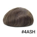 HS25-V : 0.03mm Ultra Thin Skin Men's Hair Systems With V-looped Human Hair