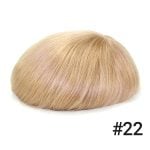 HS25-V : 0.03mm Ultra Thin Skin Men's Hair Systems With V-looped Human Hair