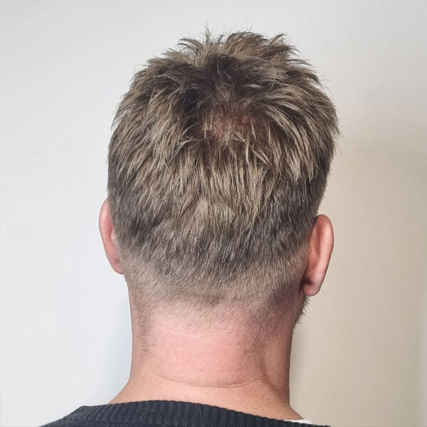 Hollywood Men's Lace Hair System: Ultra-Thin Skin Perimeter & Natural Lace Front for Seamless Style
