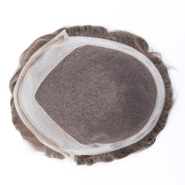 Hollywood Men's Lace Hair System: Ultra-Thin Skin Perimeter & Natural Lace Front for Seamless Style