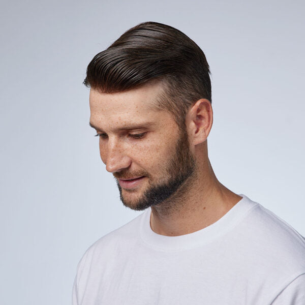Men's Swiss Lace Toupee with PU Sides and Back – Natural Hair System for Full Coverage