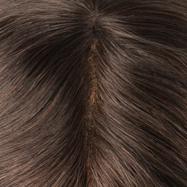 Full Lace Men's Toupee with Realistic Hairline & Parts - Wholesale