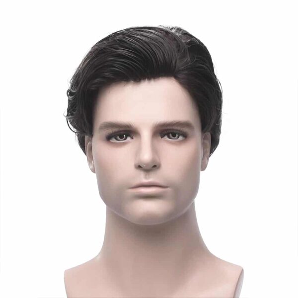 Monofilament Hair System Realistic High Quality Stock Toupee