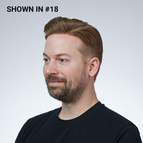 Monofilament Toupee for Men 80% Density