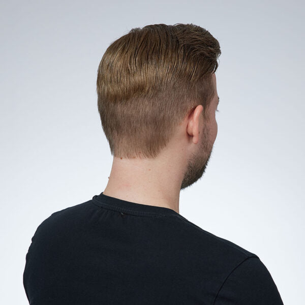 Monofilament Toupee for Men 80% Density