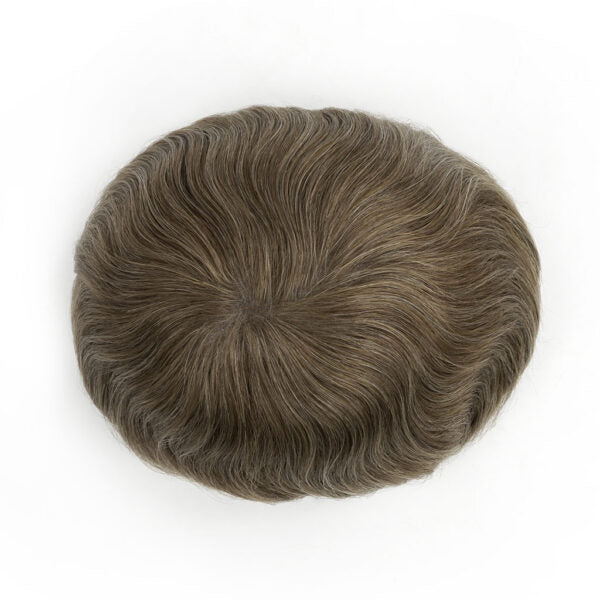 Monofilament Toupee for Men 80% Density