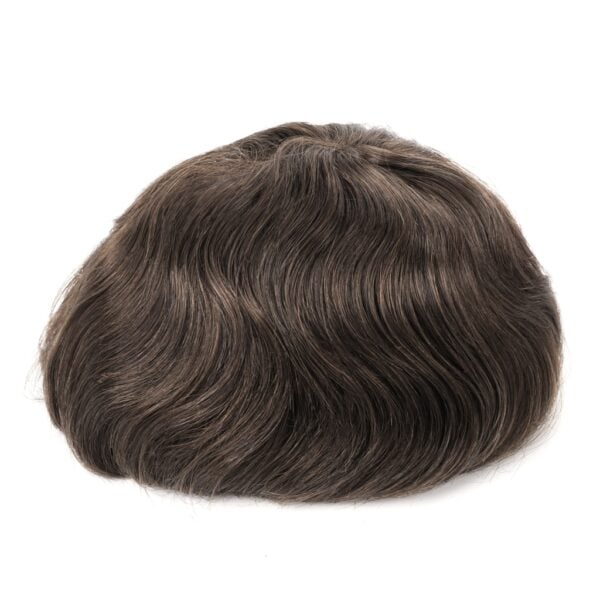 0.06mm Thin Skin Toupee Wholesale with 90% Density