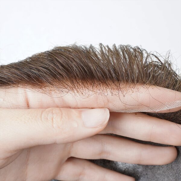 Lace Front Hair System Wholesale 0.08-0.10 mm Injected Skin