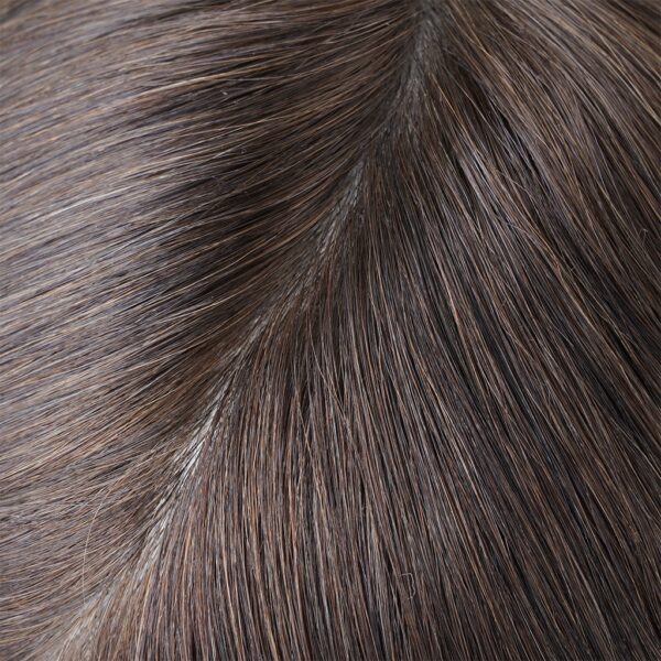 Lace Front Hair System Wholesale 0.08-0.10 mm Injected Skin