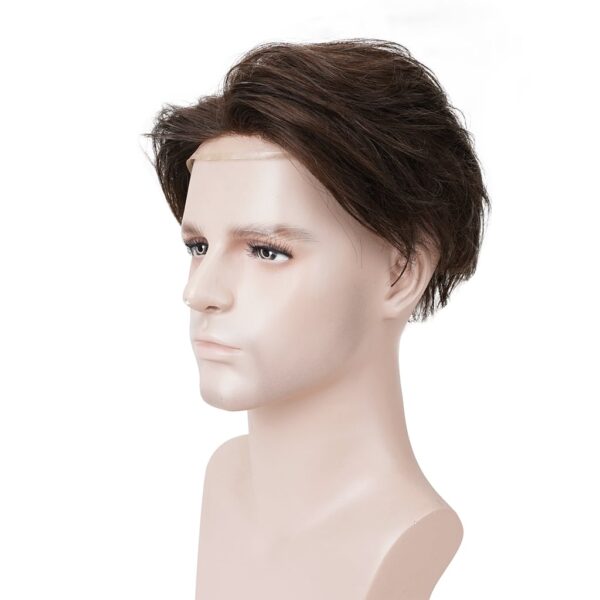 Lace Front Hair System Wholesale 0.08-0.10 mm Injected Skin