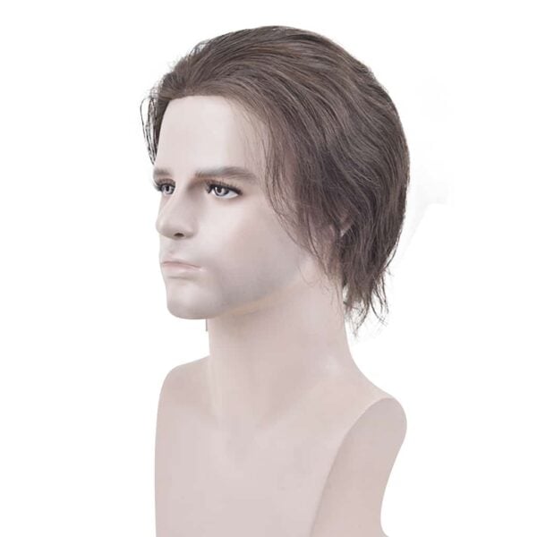 Skin Hair System Transparent Poly Skin With V-Loop Hair