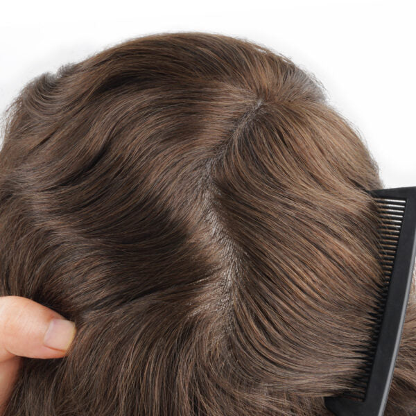 0.06mm Thin Skin Hair System, 130% Density