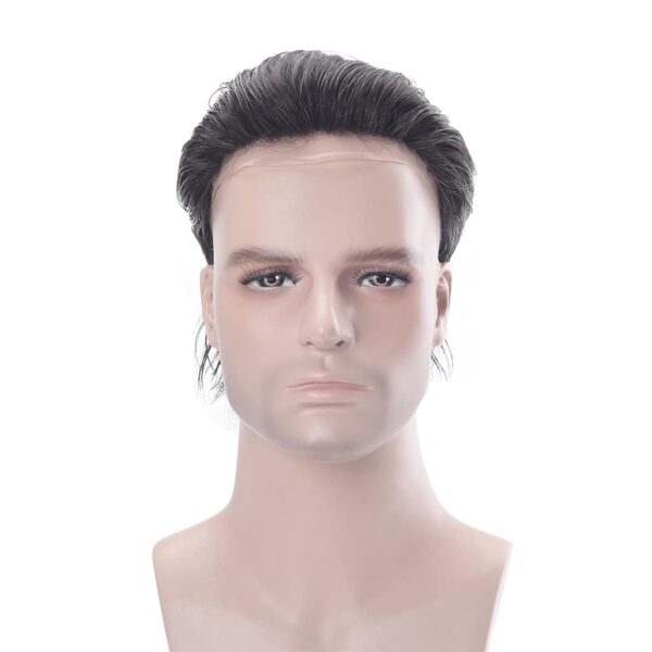 Lace Hair System With PU Back and Sides Wholesale