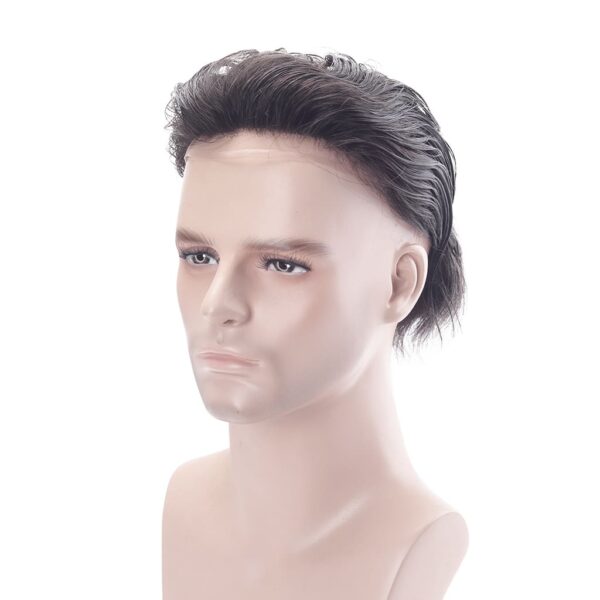 Lace Hair System With PU Back and Sides Wholesale