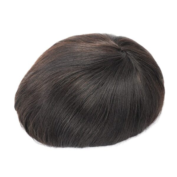 HOLLYWOOD-MONO : Fine Mono Base Hair System with Clear PU Perimeter and French Lace Front for Wholesale