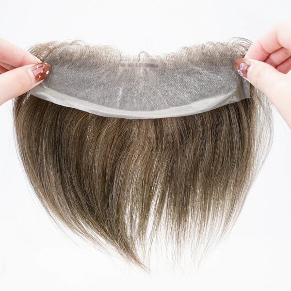 PU-FRONTAL : Men's Frontal Hair Piece for Receded Hairline Wholesale