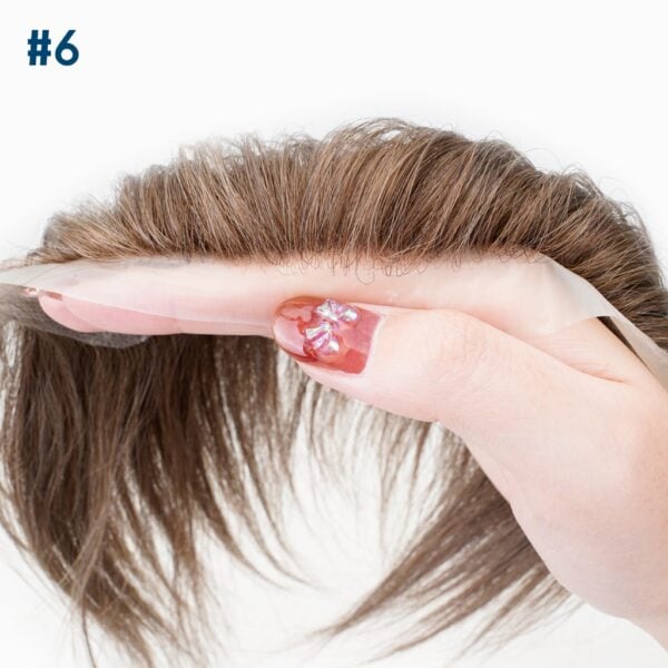 PU-FRONTAL : Men's Frontal Hair Piece for Receded Hairline Wholesale