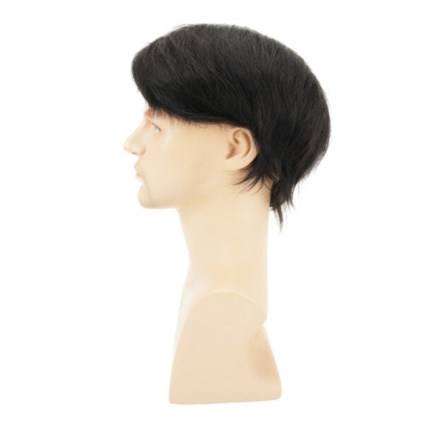 Fine Mono Hair System With PU Perimeter for Wholesale