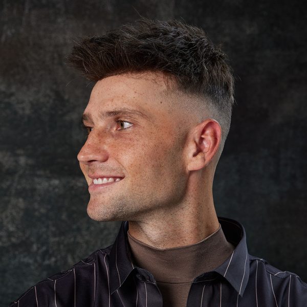 OX-SK Single Knot 0.12mm Skin Base Men's Toupee - Durable & Natural