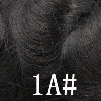 Custom Toupee Hollywood French Lace Front PU Around Fine Mono Hair System For Men 430#
