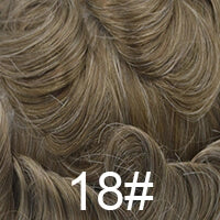 Customize Mens Toupee Hairpieces for Men Human Hair Replacement Wigs Lace Front with PU with Elastic Net Cap Base Hair Prosthesis with Silcone