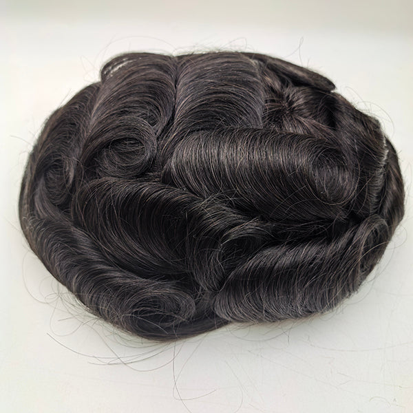 Top Mono Hair System With PU Around for Men