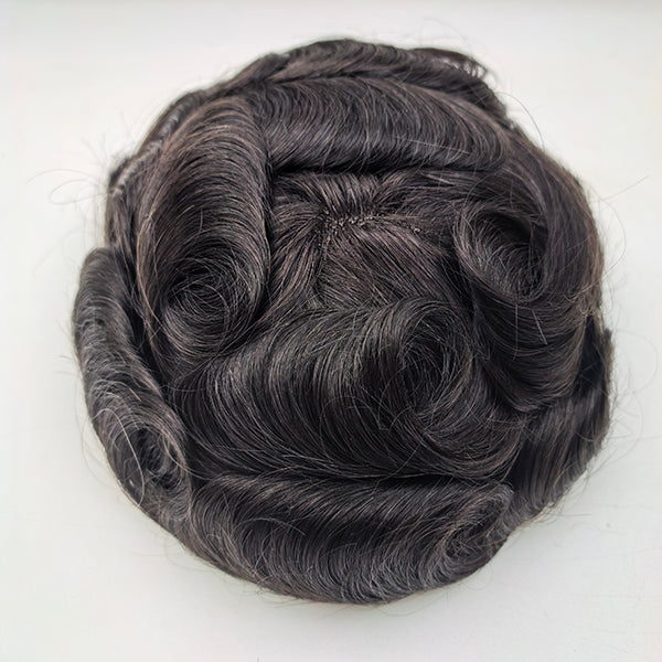 Top Mono Hair System With PU Around for Men
