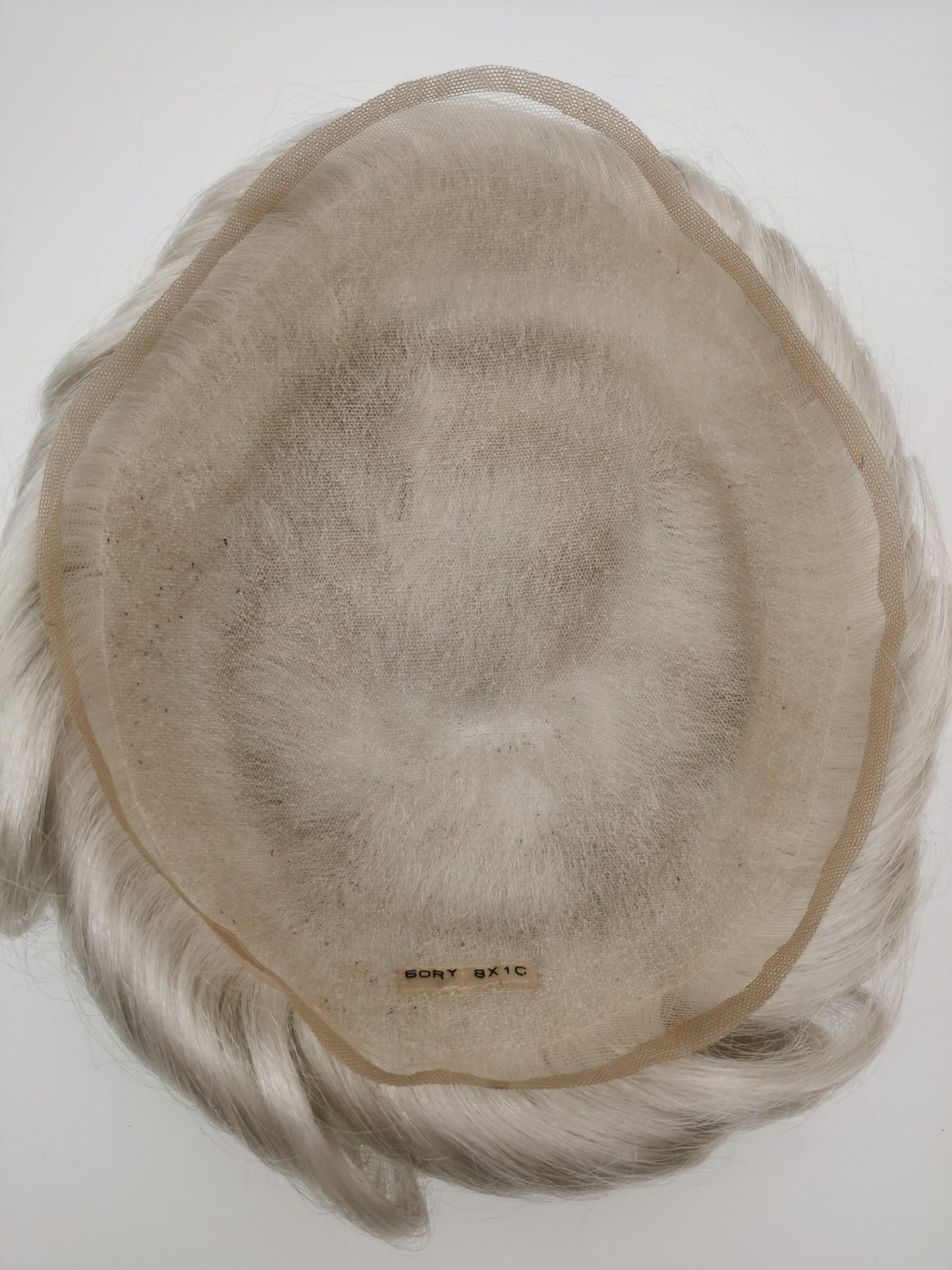 Full Swiss Lace Men's Toupee - Natural Hairline Human Hair Wig for Men, Breathable & Undetectable