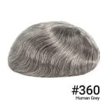 HS1V : V-Loop Men's Hair System 0.06 mm Poly Thin Skin