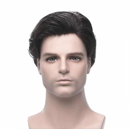 Monofilament Hair System Realistic High Quality Stock Toupee