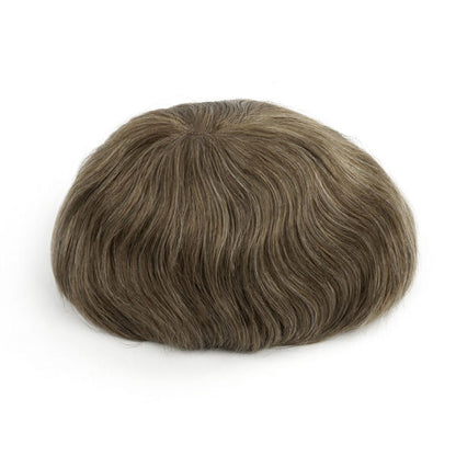 Monofilament Toupee for Men 80% Density