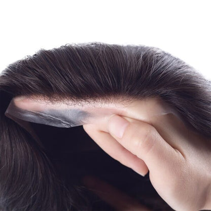 AUSTRALIA : Men's Lace Hair System With PU Perimeter Wholesale