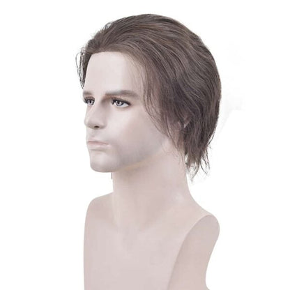 Skin Hair System Transparent Poly Skin With V-Loop Hair