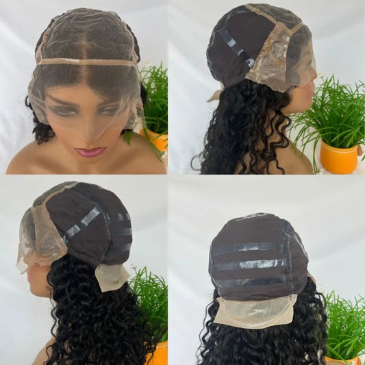 Customize Mens Toupee Hairpieces for Men Human Hair Replacement Wigs Lace Front with PU with Elastic Net Cap Base Hair Prosthesis with Silcone